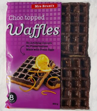 Mrs Brunts Choc Top Waffle 8's