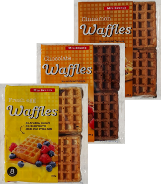 Mrs Brunts Mixed Waffles