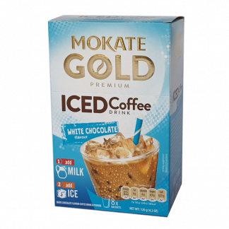 MOKATE GOLD PREMIUM ICED Coffee - White Chocolate 120g