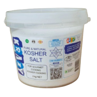 KRAZY Kosher Salt 2Kg BUCKET