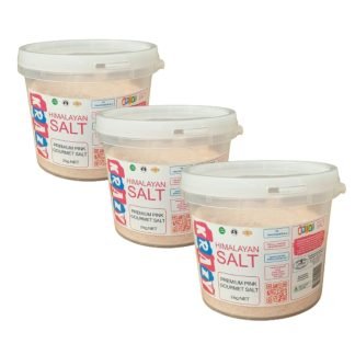 KRAZY Pink Himalayan Salt 3 x 2kg BUCKET