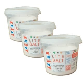 KRAZY LITE SALT 3 x 2Kg BUCKET