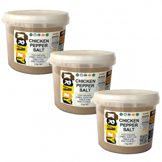 KRAZY Mixed-Up Chicken Pepper Salt 3 x 2Kg BUCKET